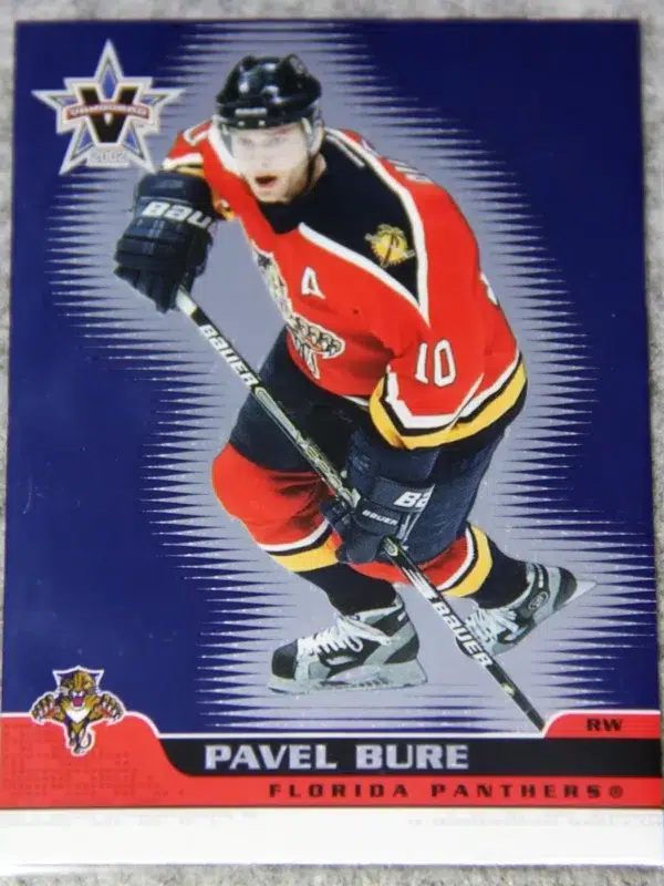 2001-02 Pavel Bure #42 Vanguard - front