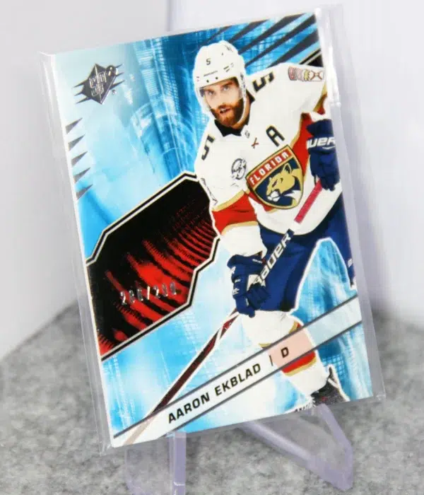 2018-19 Aaron Ekblad #13 Upper Deck SPx Stars SN#286 - stand
