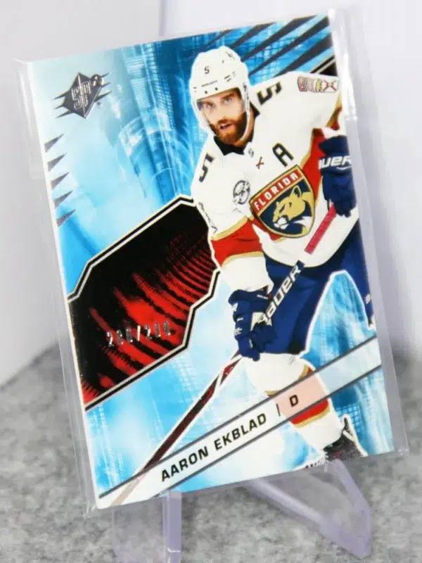 2018-19 Aaron Ekblad #13 Upper Deck SPx Stars SN#286 - stand