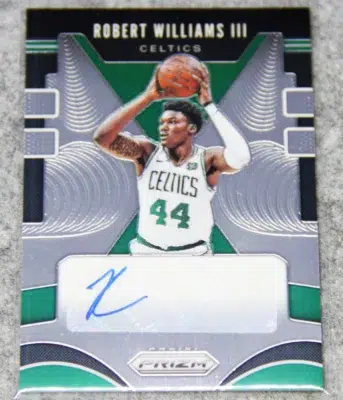 2019-20 Robert Williams III #SG-RW3 Panini Prizm Signatures - front