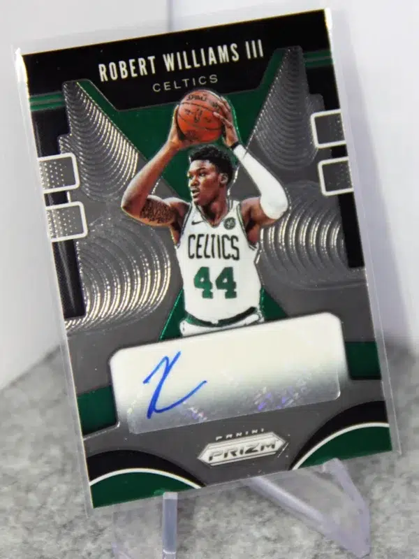 2019-20 Robert Williams III #SG-RW3 Panini Prizm Signatures - stand
