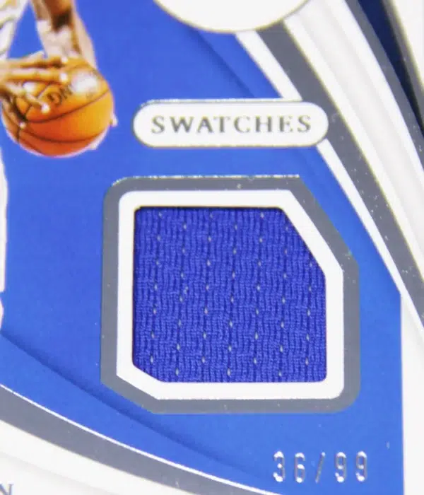 2020-21 Josh Richardson #SW-JRS Panini Immaculate Collection Swatches Jersey Relic SN#36 - detail