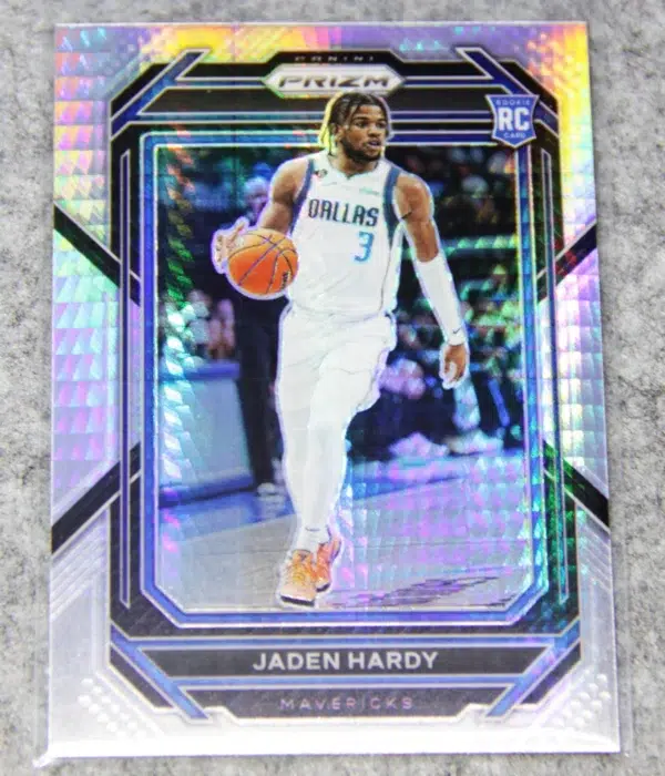 2022-23 Jaden Hardy #226 Panini Prizm Silver Prizm RC - front