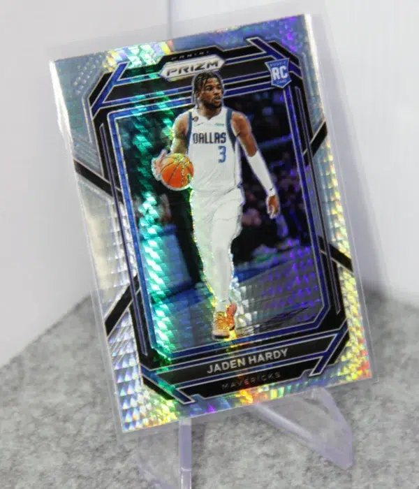2022-23 Jaden Hardy #226 Panini Prizm Silver Prizm RC - stand