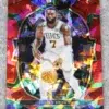2022-23 Jaylen Brown #32 Panini Select Concourse Red Cracked Ice Prizm - front