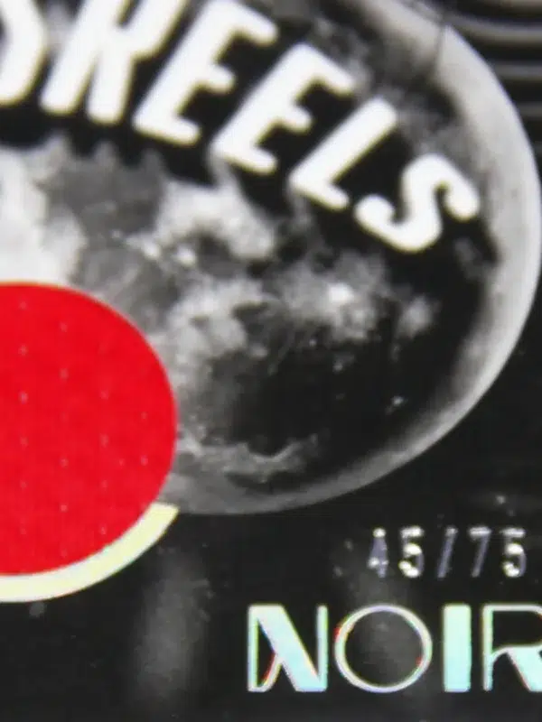 2022-23 Kristaps Porzingis #NJ-KPZ Panini Noir Newsreels Game Used Jerseys SN#45 - detail