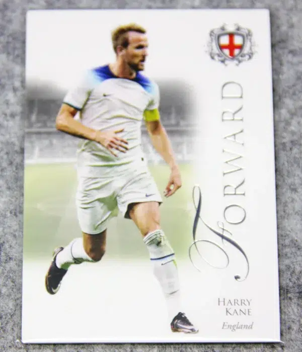 2023 Harry Kane #072 Futera Unique Football Forward Silver SN#23 - front