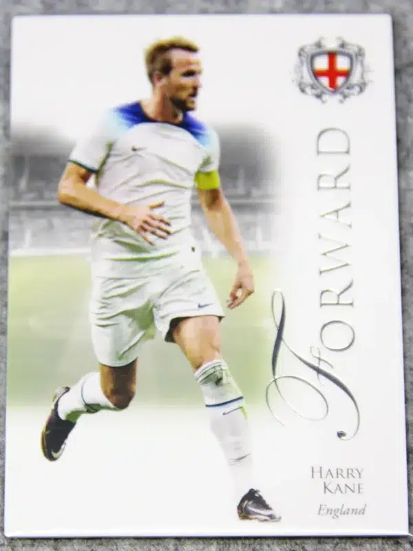 2023 Harry Kane #072 Futera Unique Football Forward Silver SN#23 - front