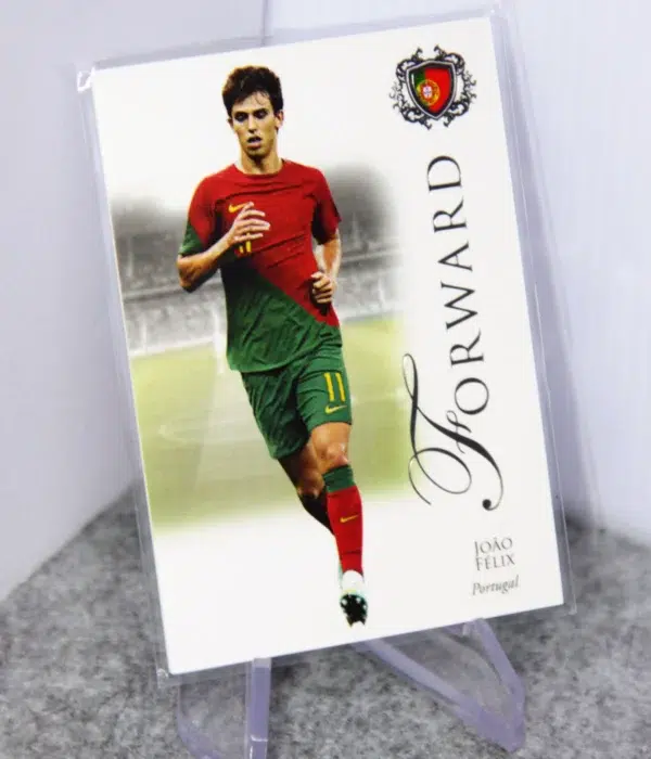 2023 Joao Felix #065 Futera Unique Football Forward Silver SN#55 - stand