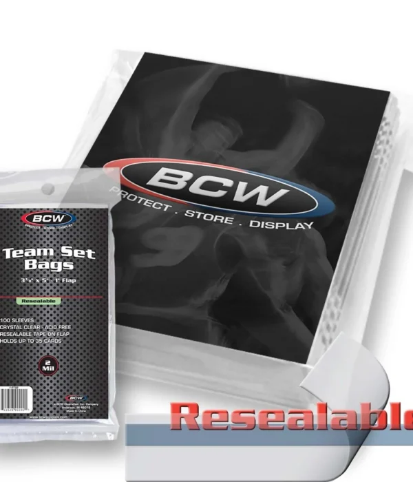 BCW Resealable Team Set Bags - supplier1
