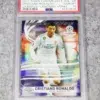 2017-18 Cristiano Ronaldo #LS-CR Topps Chrome UEFA Champions League Lightning Strike PSA 10 GEM MT - front