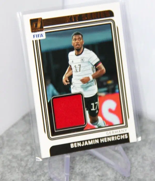 2022-23 Benjamin Henrichs #KS-BHE Panini Donruss FIFA Kit Series - stand