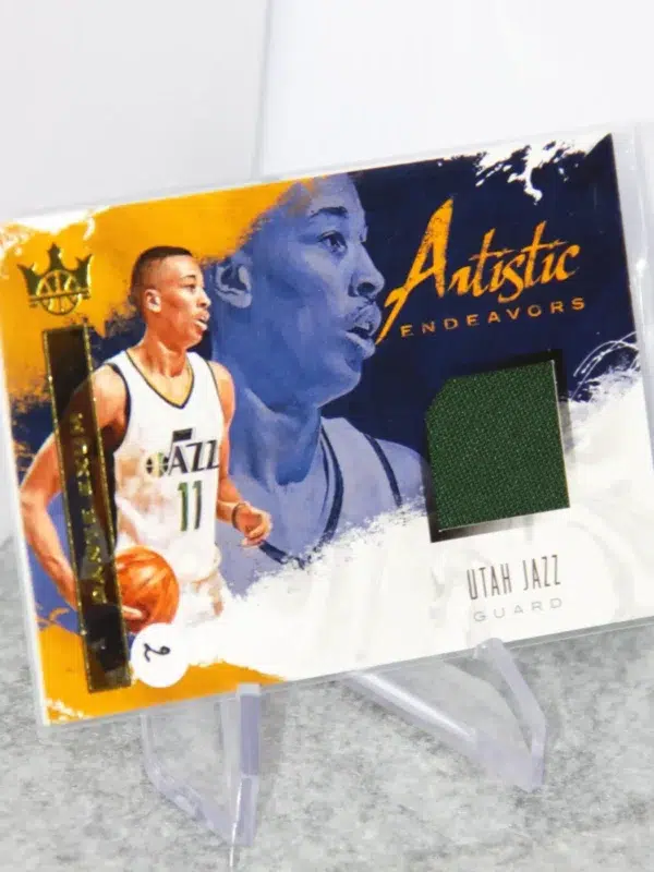2017-18 Dante Exum #AE-DE Panini Court Kings Artistic Endeavors SN#77 - stand