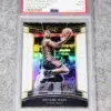 2018-19 Dwyane Wade #36 Panini Select Concourse White Prizm PSA 9 MINT SN#27 - front