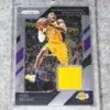 2018-19 Kobe Bryant #19 Panini Prizm Sensational Swatches Game Worn Yellow Patch - front