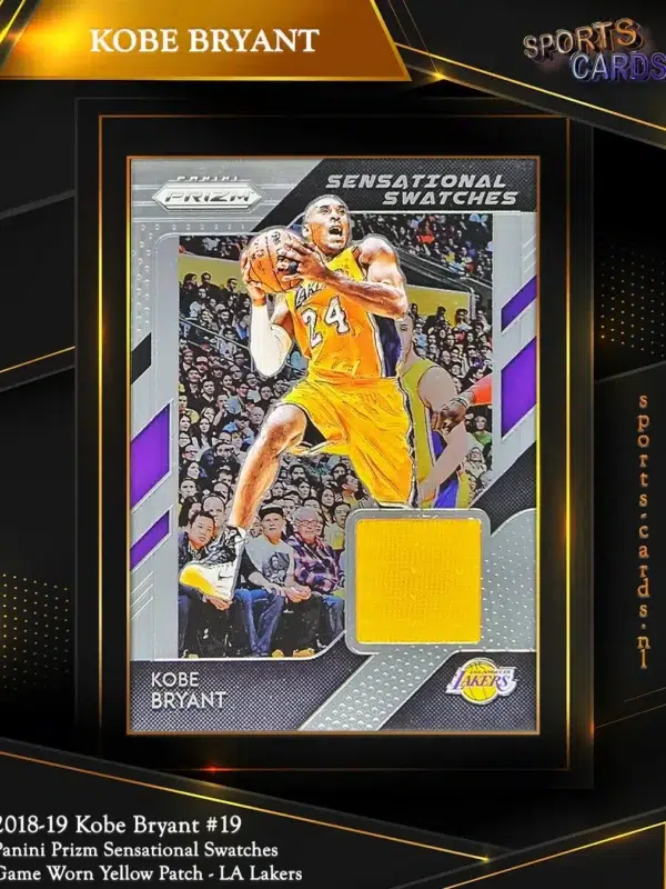 2018-19 Kobe Bryant #19 - front