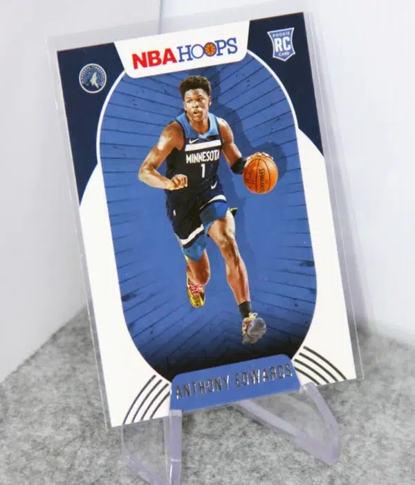2020-21 Anthony Edwards #216 Panini NBA Hoops RC - stand