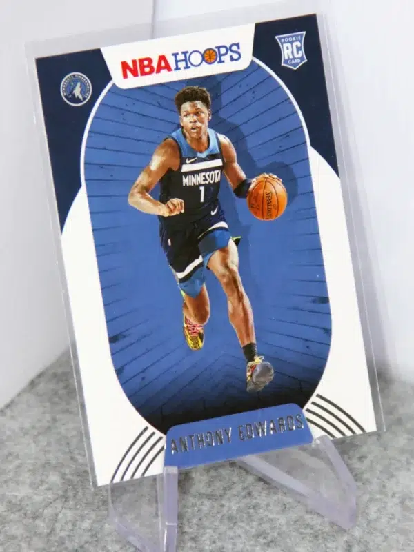 2020-21 Anthony Edwards #216 Panini NBA Hoops RC - stand