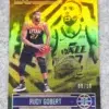 2020-21 Rudy Gobert #12 Panini Illusions Gold Parallel SN#8 - front