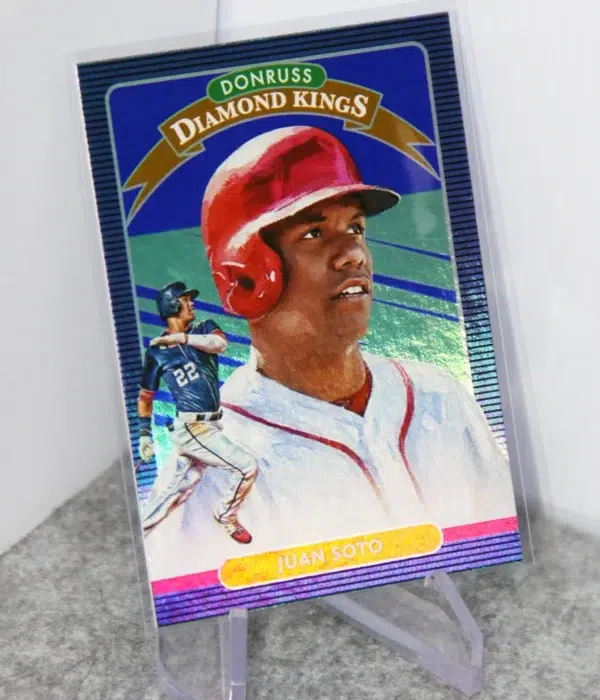 2020 Juan Soto #23 Panini Donruss Diamond Kings Foil - stand