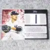 2020 Masahiro Tanaka #MLM-MTA Topps Series 2 Major League Material Patch SN#32 - front