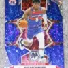 2021-22 Rui Hachimura #152 Panini Mosaic Fast Break Blue Disco Prizm SN#39 - front