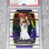 2021-22 Stephen Curry #94 Panini Select White Prizm PSA 9 MINT SN#49 - front