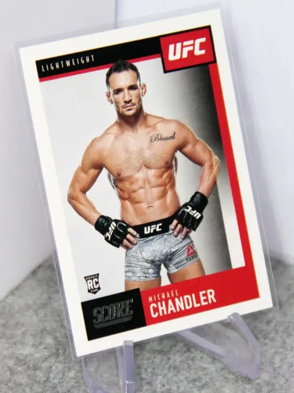 2021 Michael Chandler #100 Panini Chronicles Score RC - stand