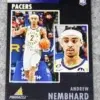 2022-23 Andrew Nembhard #81 Panini Chronicles Pinnacle RC - front