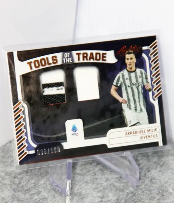 2022-23 Arkadiusz Milik #AT-AMI Panini Chronicles Absolute Soccer Tools of the Trade SN#69 - stand