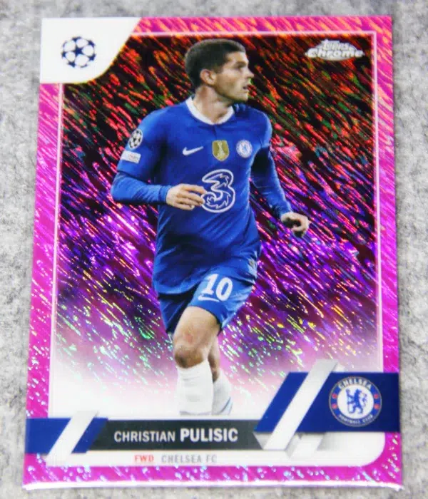2022-23 Christian Pulisic #144 Topps Chrome UEFA Champions