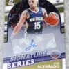2022-23 Jose Alvarado #SS-JA Panini Donruss Optic Signature Series RC - front