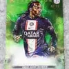 2022-23 Renato Sanches #RS Topps Inception UEFA Champions League Star Quality Green Refractor SN#33 - front