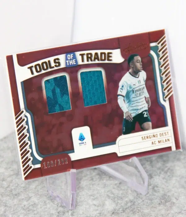2022-23 Sergino Dest #AT-SD Panini Chronicles Absolute Soccer Tools of the Trade SN#189 - stand