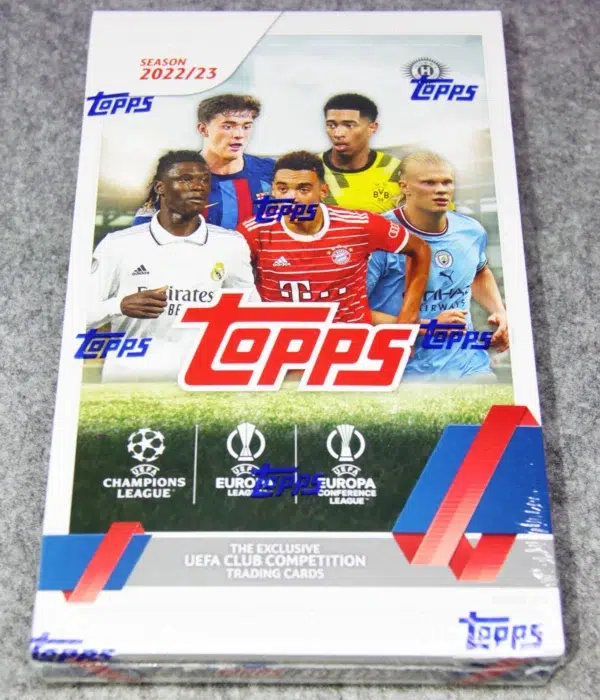 2022-23 Topps UEFA Club Competitions Hobby Box - Sealed - front