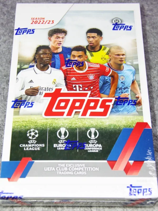 2022-23 Topps UEFA Club Competitions Hobby Box - Sealed - front
