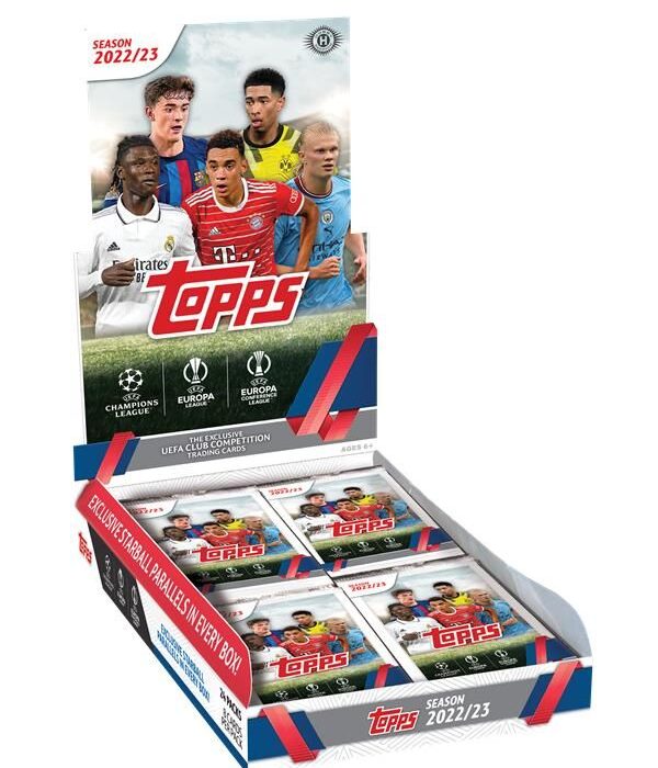 2022-23 Topps UEFA Club Competitions Hobby Box - Sealed - supplier