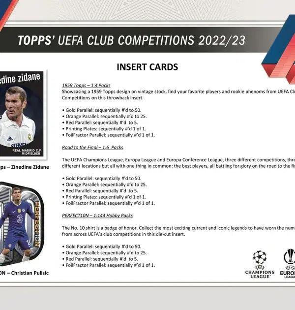 2022-23 Topps UEFA Club Competitions Hobby Box - Sealed - supplier5