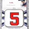 2022 Freddie Freeman #JNM-FF Topps Series 1 Commemorative Jersey Number Medallion - front