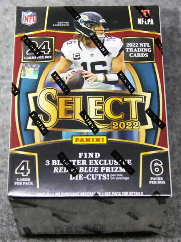 2022 Panini Select Football NFL Blaster Box - Sealed - front