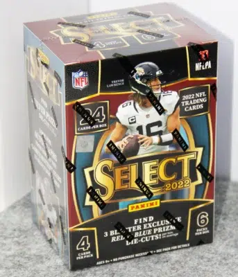 2022 Panini Select Football NFL Blaster Box - Sealed - stand