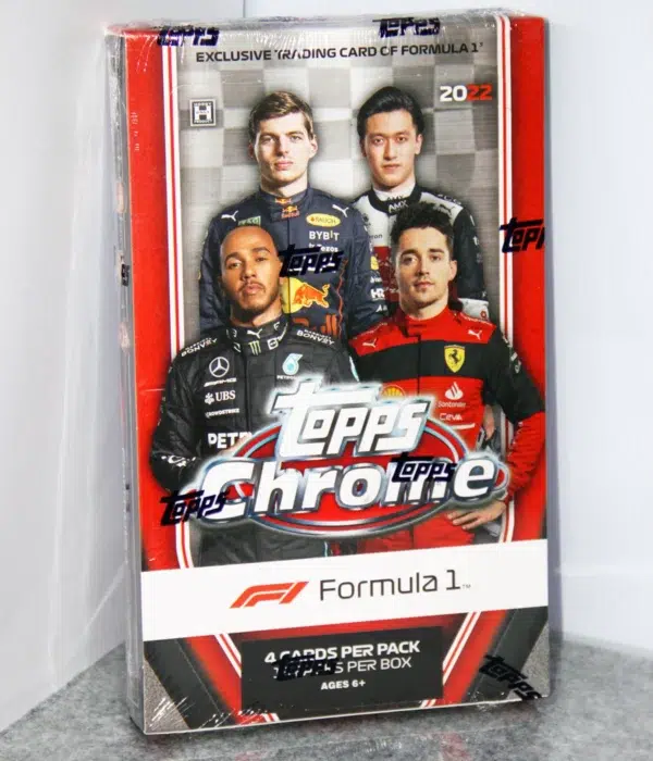 2022 Topps Chrome Formula 1 Racing F1 Hobby Lite - Sealed - stand