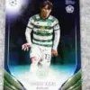 2023-24 Hyunjun Yang #83 Topps UEFA Club Competitions Pink Geometric Refractor SN#126 - front