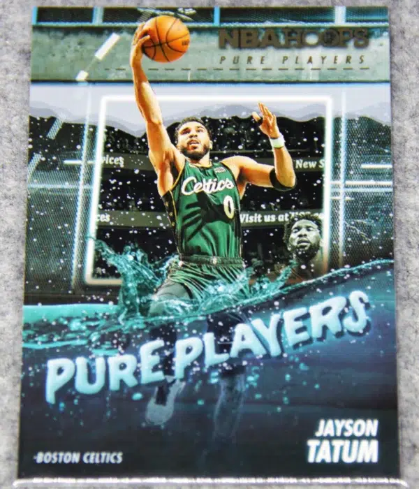 2023-24 Jayson Tatum #5 Panini NBA Hoops Pure Players - front