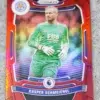 2023-24 Kasper Schmeichel #16 Panini Prizm Premier League Red Prizm SN#33 - front