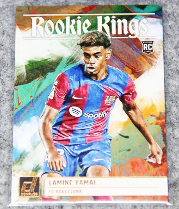 2023-24 Lamine Yamal #2 Panini Donruss FIFA Rookie Kings - front