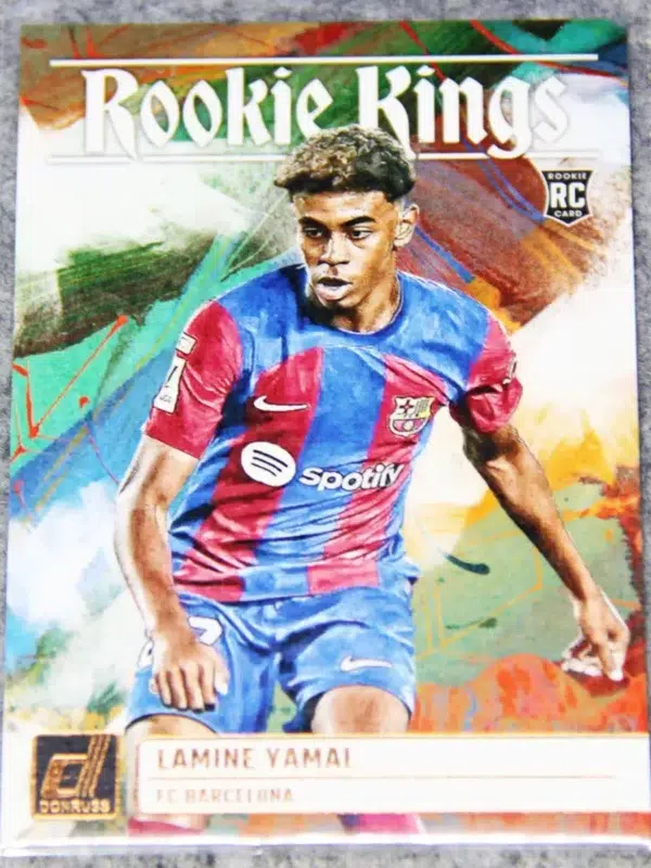 2023-24 Lamine Yamal #2 Panini Donruss FIFA Rookie Kings - front