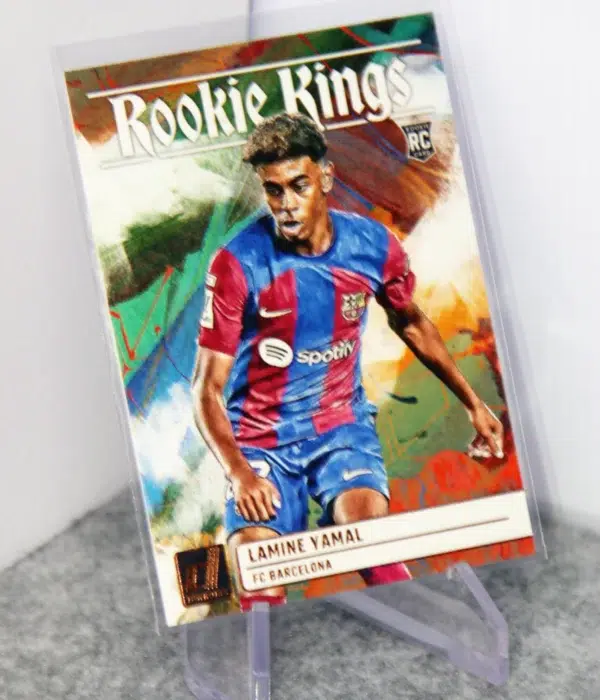 2023-24 Lamine Yamal #2 Panini Donruss FIFA Rookie Kings - stand