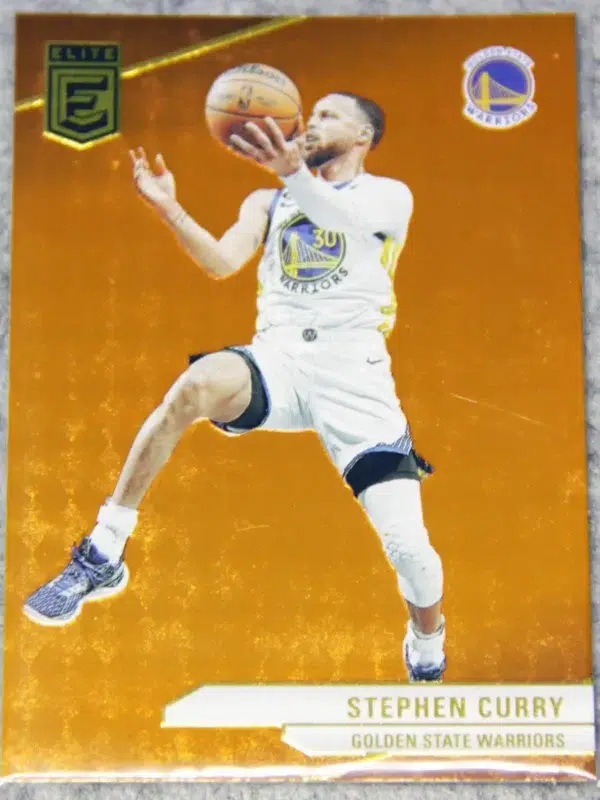 2023-24 Stephen Curry #132 Panini Donruss Elite Orange Parallel - front