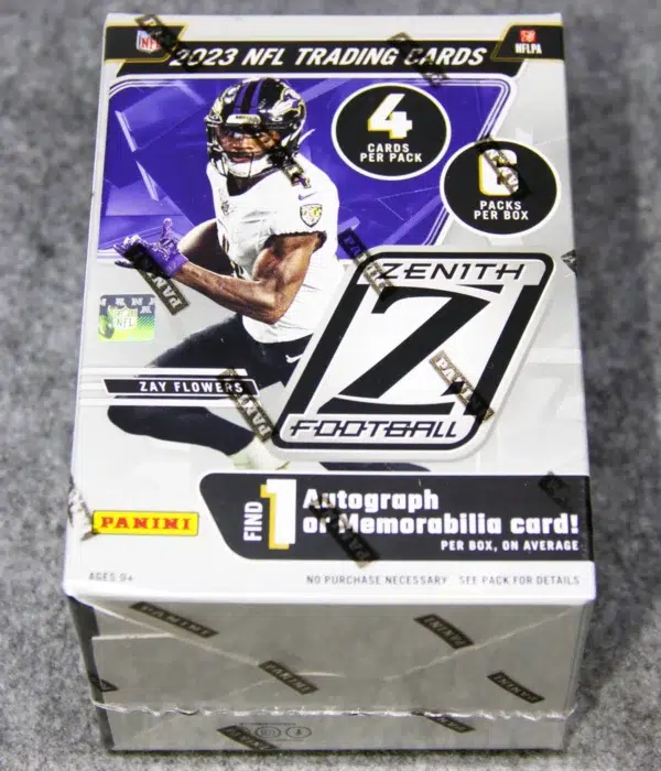 2023 Panini Zenith Football NFL Blaster Box - Sealed - front